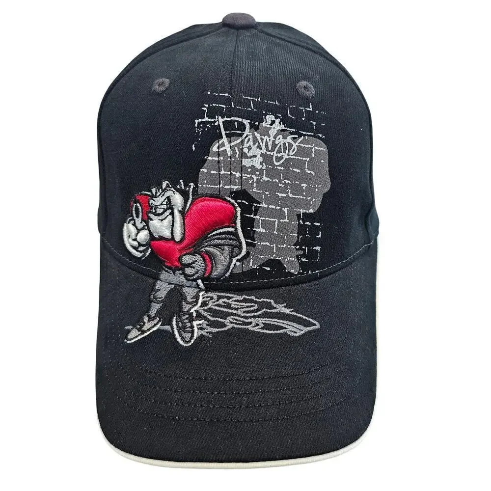 Vintage Georgia Bulldogs Youth Fitted Hat Black Embroidered UGA Dawgs TOW Retro